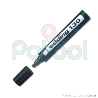 Marcador permanente negro 130