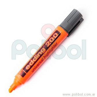 Resaltador fluorescente naranja 200