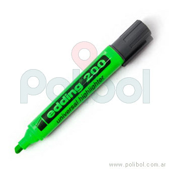Resaltador fluorescente verde 200
