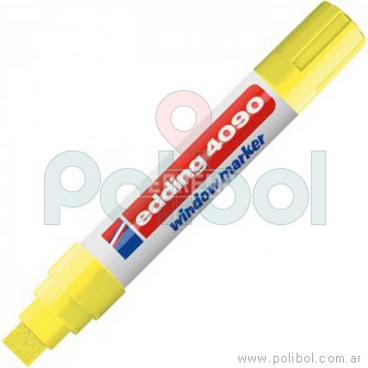 Marcador para vidrio amarillo 4090