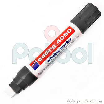 Marcador para vidrio negro 4090