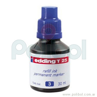 Tinta para rellenar azul T-25