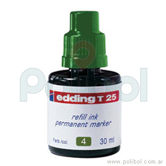 Tinta para rellenar verde T-25