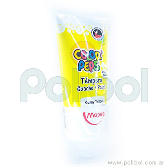 Témpera Color'Peps Amarillo de 200ml
