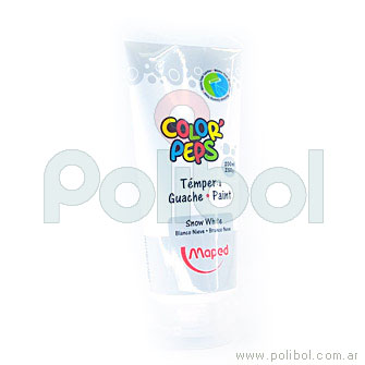 Témpera Color'Peps Blanco Nieve de 200ml