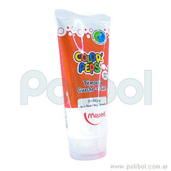 Témpera Color'Peps Naranja de 200ml