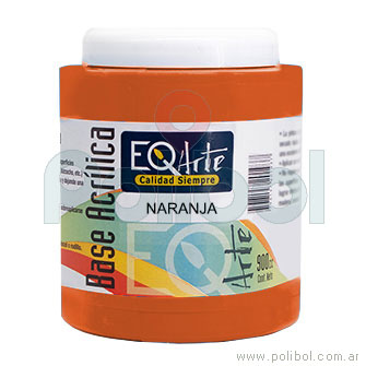 Base acrílica Naranja