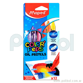 Crayones Oil Pastel Color Peps X 12