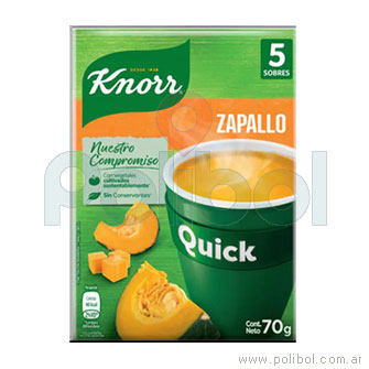 Sopa Quick de Zapallok