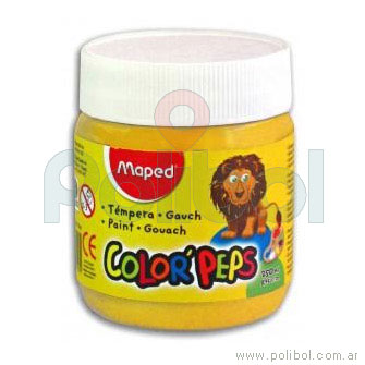 Témpera Color'Peps Pote de 250gr Amarillo