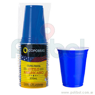 Vaso Americano CF-300 Azul