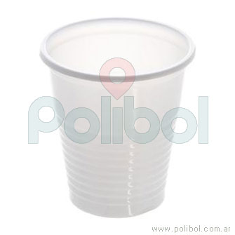 Vaso báscio blanco 80 ml.