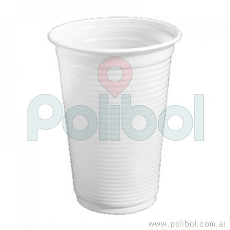 Vaso básico blanco 300 ml