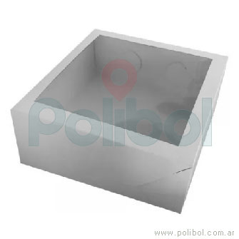 Caja torta mediana