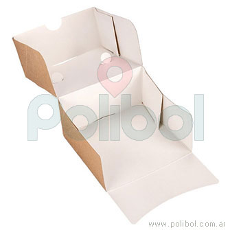 Estuche hamburguesa / torta