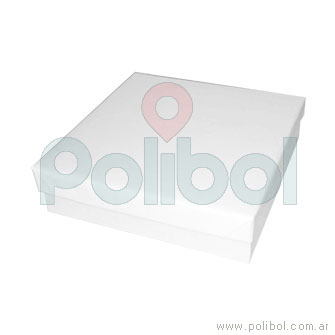 Caja para bombones blanca