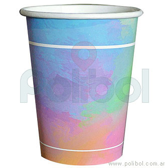 Vaso pastel multicolor