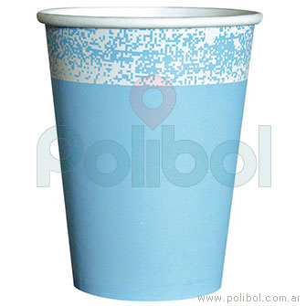 Vaso pastel celeste