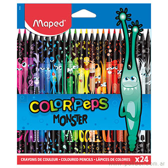 Lápices Color'peps Monster x 24