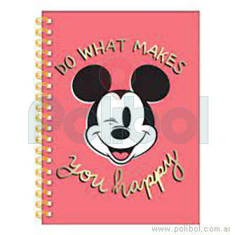 Cuaderno 16x21 Mickey