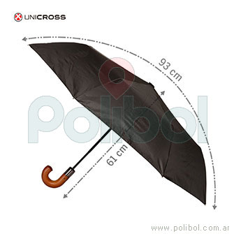 Paraguas corto