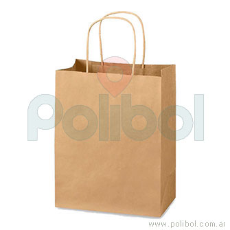 Bolsa Kraft con manija