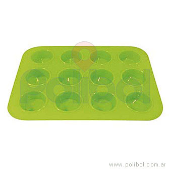 Molde de silicona para muffins