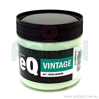 Pintura Vintage Verde Armonia