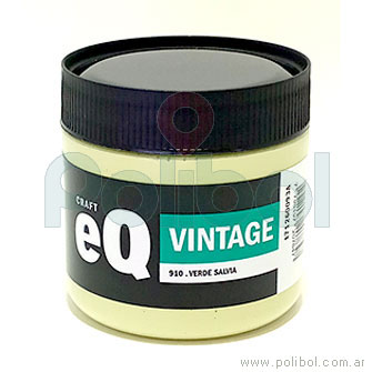 Pintura Vintage Verde Salvia