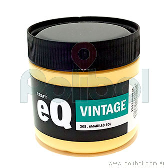 Pintura Vintage Amarillo Sol