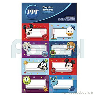 Etiquetas Disney Emoji