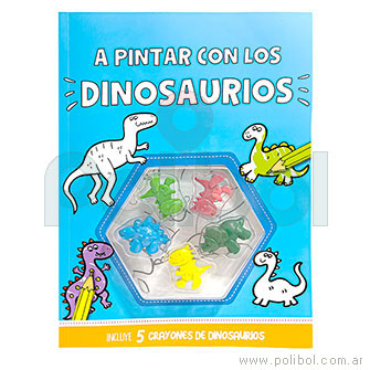 A pintar con los Dinosaurios