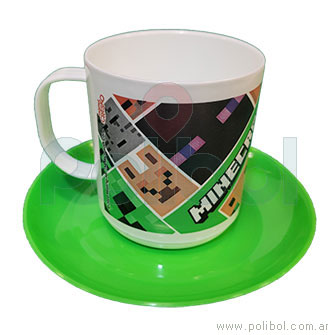 Taza Minecraft Verde