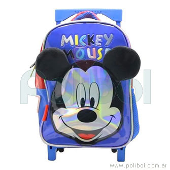 Mochila carro Mickey 35
