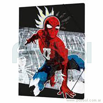Carpeta 3 solapas Spiderman