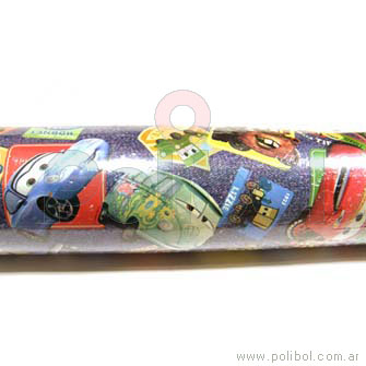 Bobina Papel de regalo Disney Cars Jean 35cm.