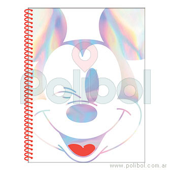 Cuaderno universitario Mickey