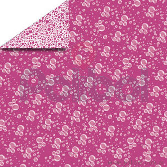 Cartulina Entretenida de burbujas fucsia