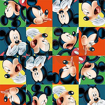 Bobina de papel Mickey