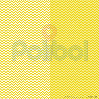 Cartulina Entretenida de zigzag amarillo