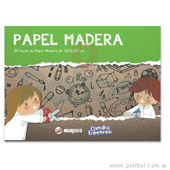 Block de Papel madera