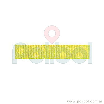 Cinta raso color amarillo patito de 5mm.