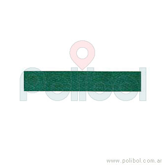 Cinta raso verde oscuro 5 mm.