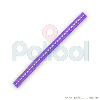 Cinta minimona color violeta de 6mm.