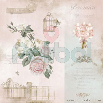 Lámina de Decoupage