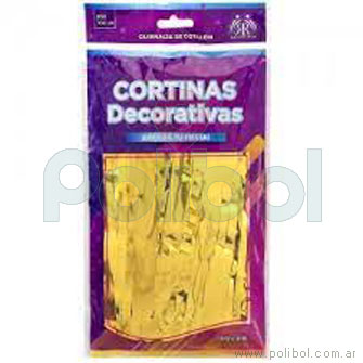 Cortina dorada gold