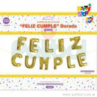 Cartel Feliz cumple