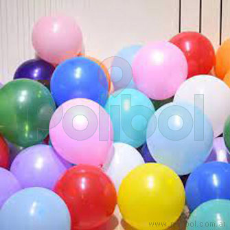 Globos N9 surtido lisos
