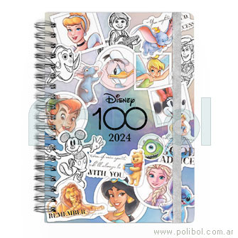 Agenda Disney 100 14 x 20