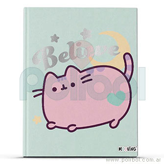 Cuaderno 16x21 Pusheen